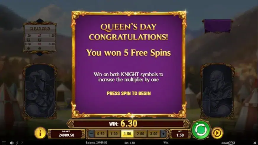 Queen’s Day Tilt slot screenshot 5