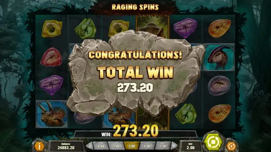 Raging Rex slot screenshot 7