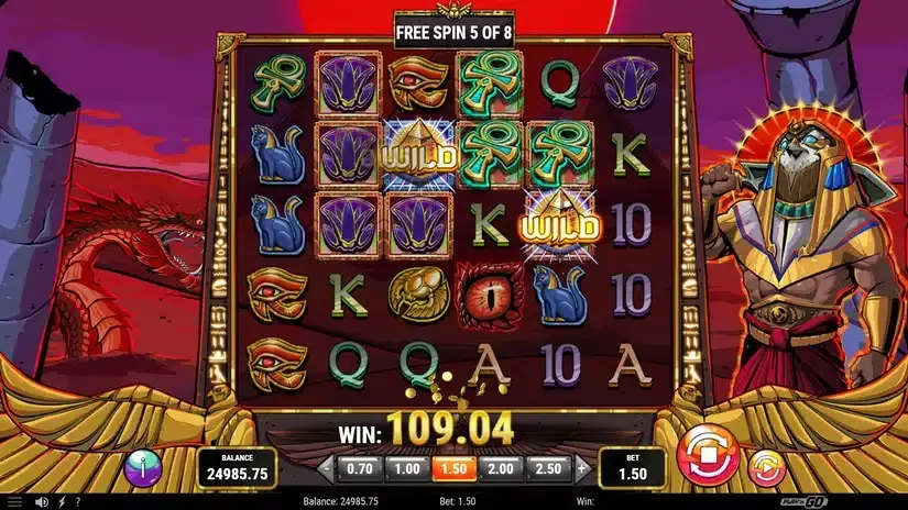 Ra’s Reckoning slot screenshot 6