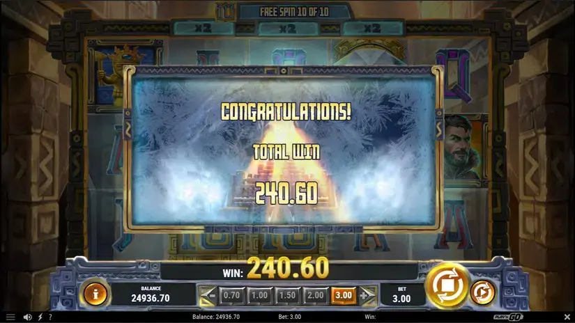 Rich Wilde and the Wandering City slot screenshot 