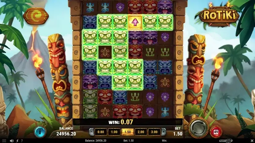 Rotiki slot screenshot 