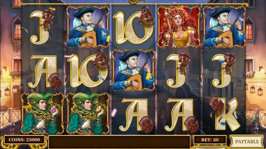 Royal Masquerade slot screenshot 