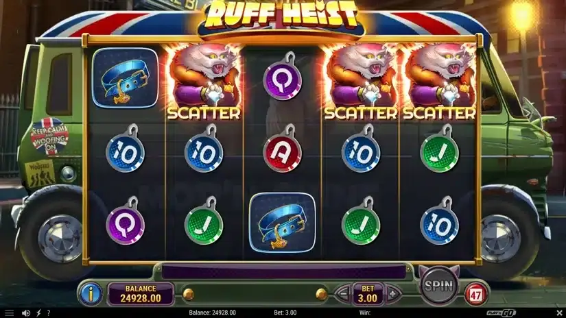 Ruff Heist slot screenshot 4