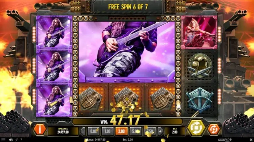 Sabaton slot screenshot 6