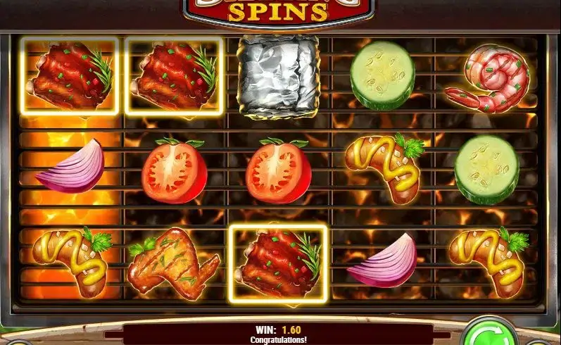 Sizzling Spins slot screenshot 2