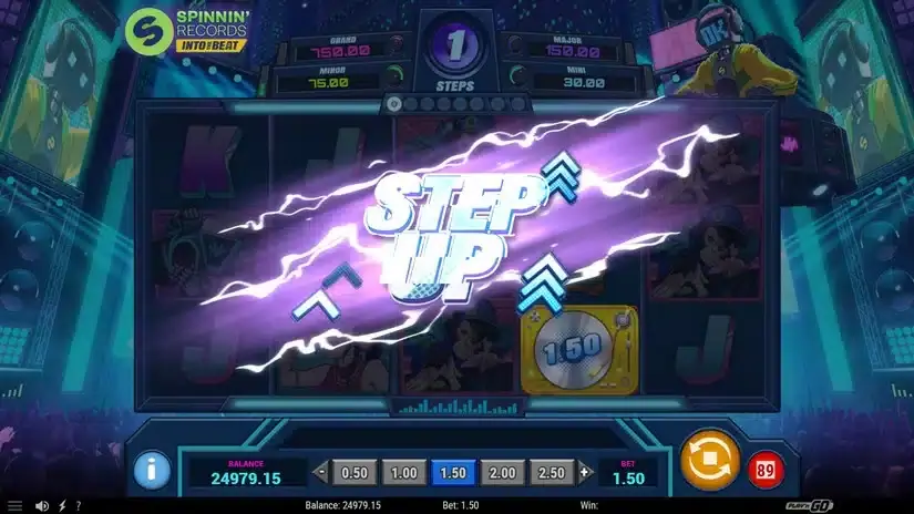 Spinnin’ Records Into the Beat slot screenshot 3