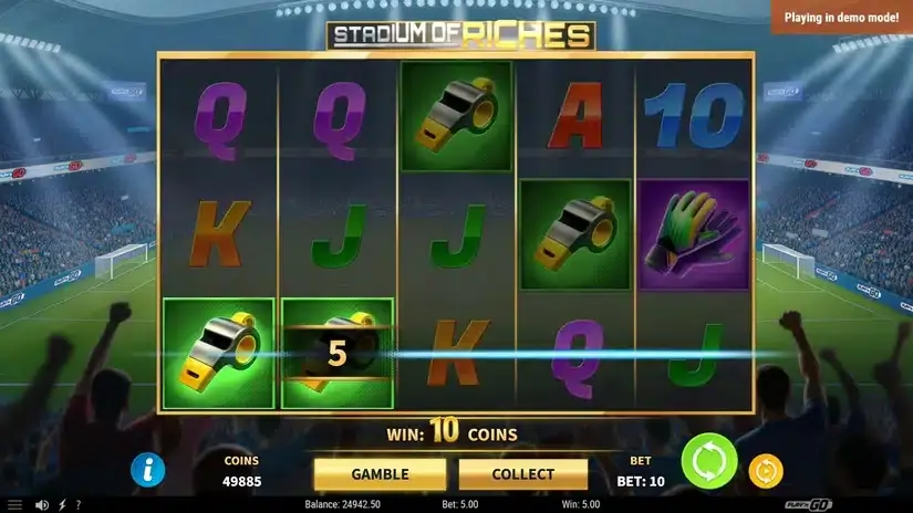 Stadium of Riches slot screenshot 2