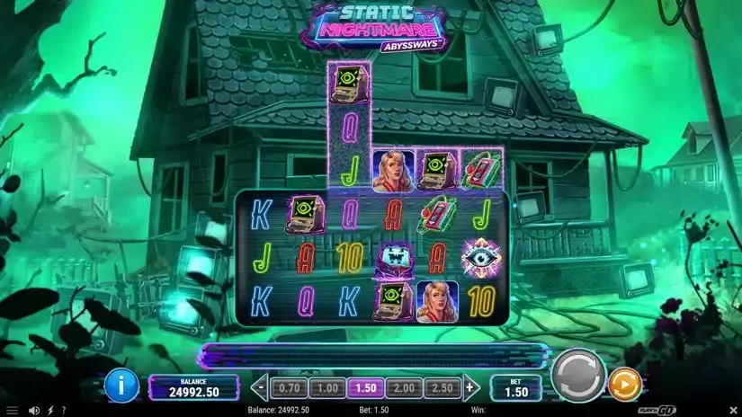 Static Nightmare Abyssways slot screenshot 2