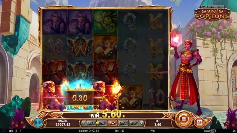 Tales of Mithrune Syn’s Fortune slot screenshot 3