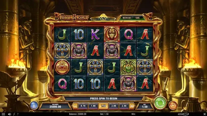 Tomb of Gold 2 slot screenshot 