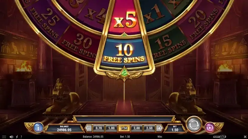 Tomb of Gold slot screenshot 3