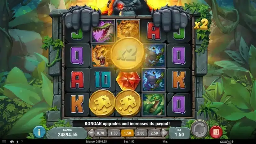 Treasures of Kongar slot screenshot 2