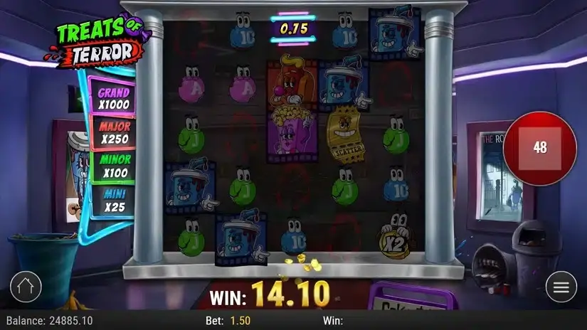 Treats of Terror slot screenshot 
