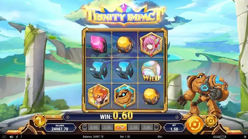 Trinity Impact slot screenshot 