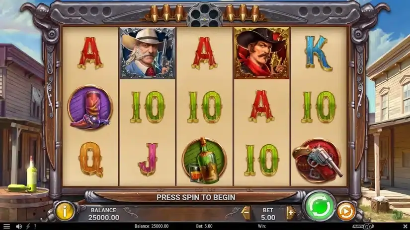 Wild Bandolier slot screenshot 1