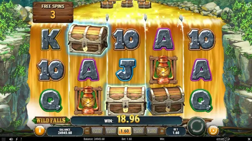 Wild Falls slot screenshot 6