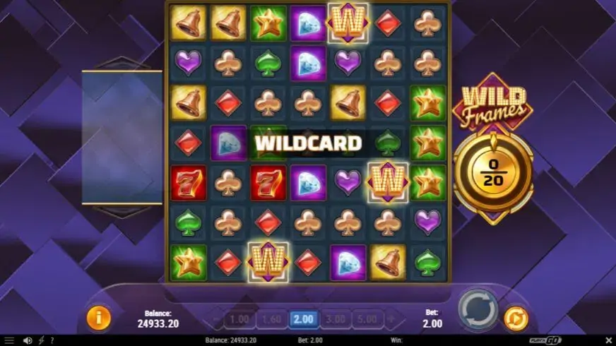 Wild Frames slot screenshot 3