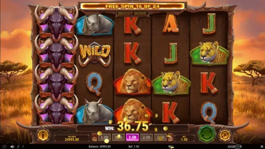 Win A Beest slot screenshot 6