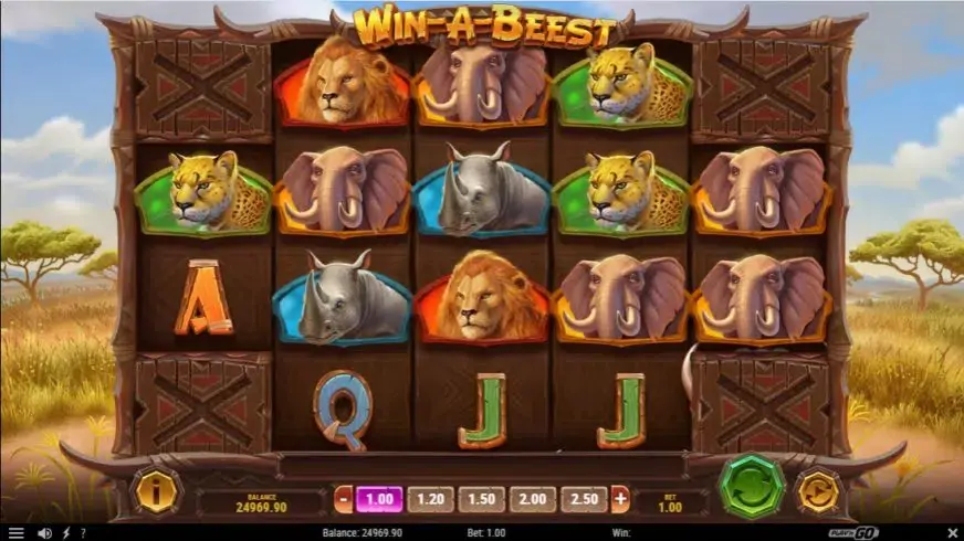 Win A Beest slot screenshot 1