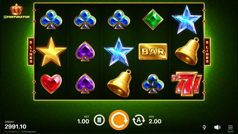 5 Fortunator slot screenshot 2