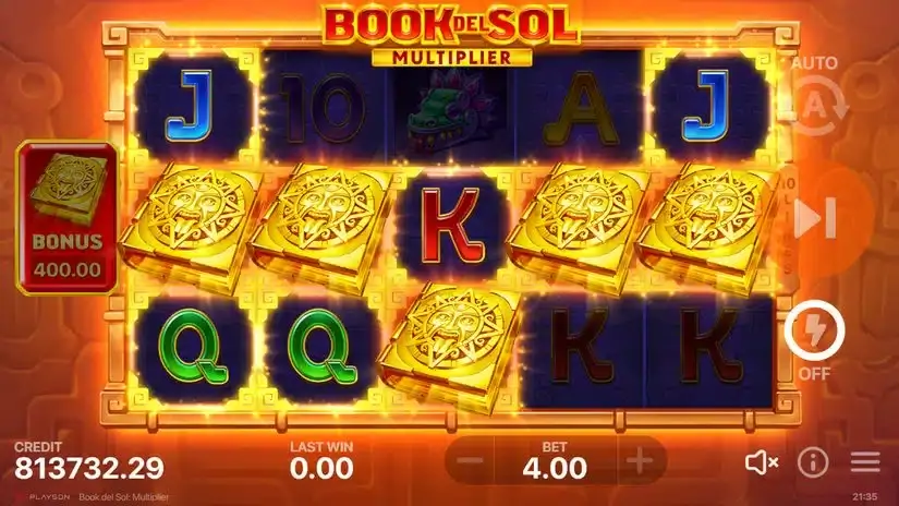 Book del Sol: Multiplier slot screenshot 4