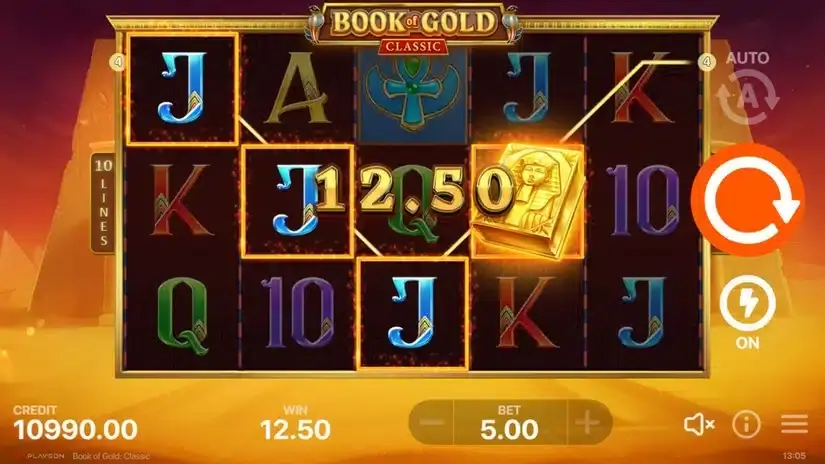 Book of Gold: Classic slot screenshot 2