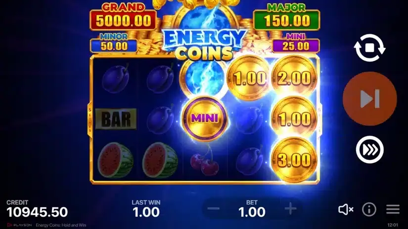Energy Coins: Hold and Win slot screenshot 4