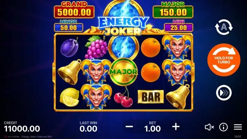Energy Joker: Hold and Win slot screenshot 1