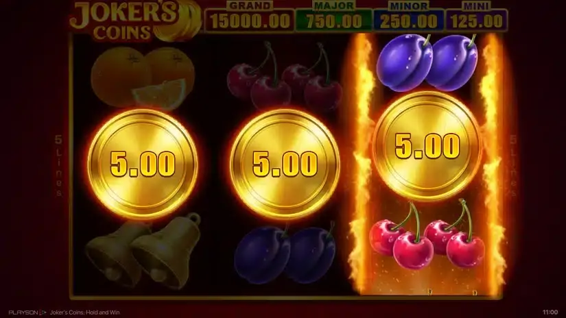 Joker’s Coins: Hold and Win slot screenshot 3