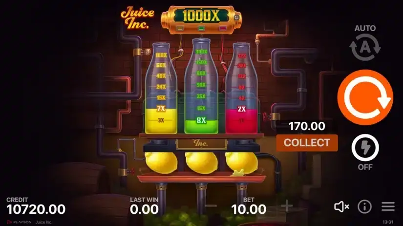 Juice Inc. slot screenshot 3