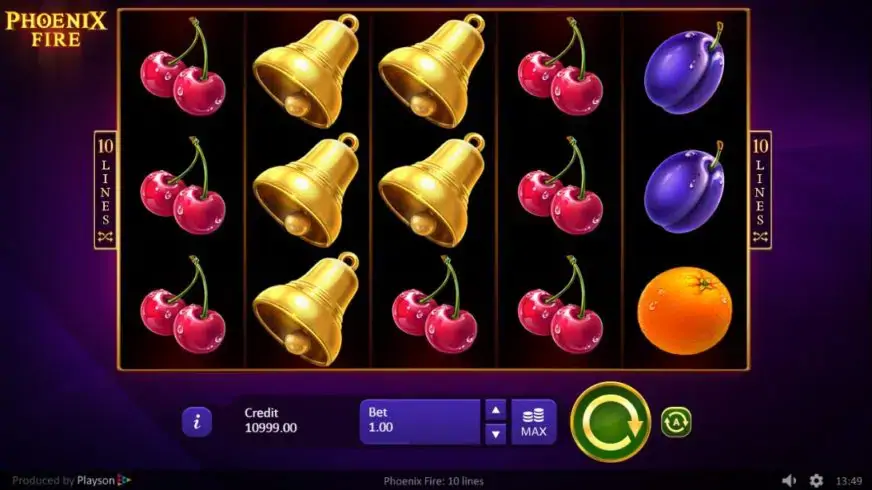 Phoenix Fire slot screenshot 1