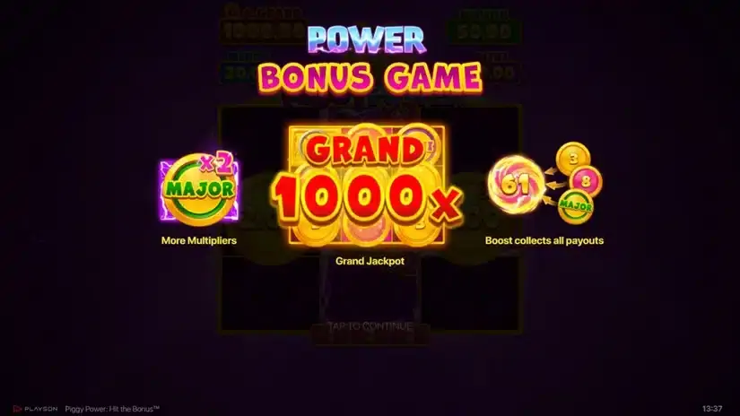 Piggy Power: Hit the Bonus slot screenshot 3