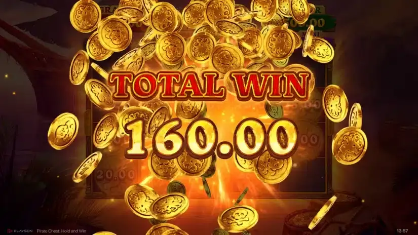 Pirate Chest: Hold and Win slot screenshot 
