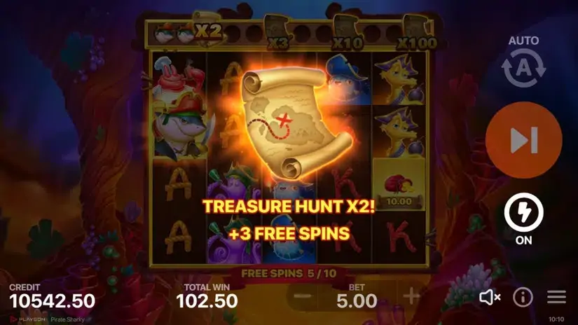 Pirate Sharky slot screenshot 6