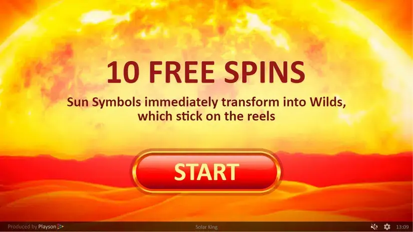 Solar King slot screenshot 7