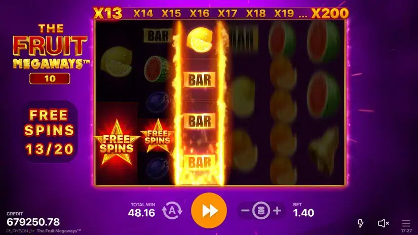 The Fruit Megaways slot screenshot 5