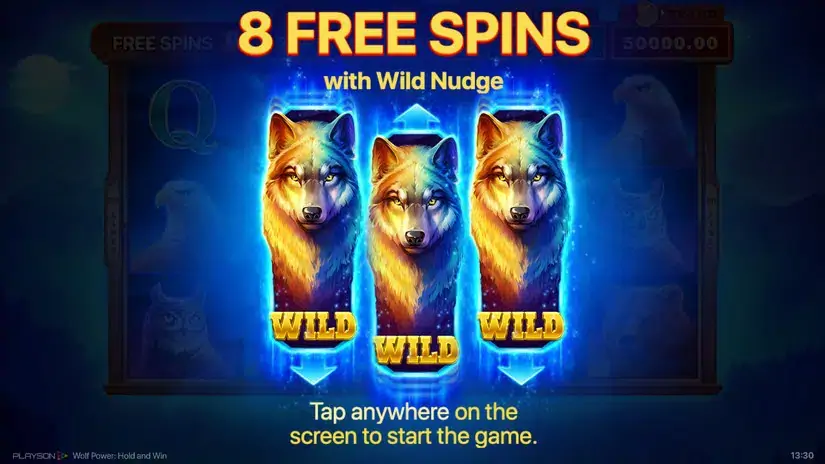 Wolf Power: Hold and Win slot screenshot 7