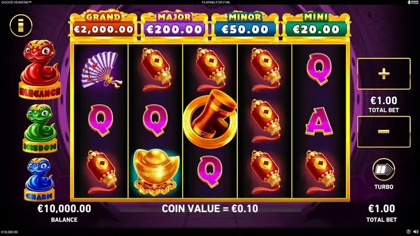 Goood Heavens slot screenshot 