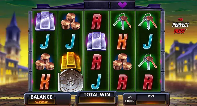 The Perfect Heist slot screenshot 2