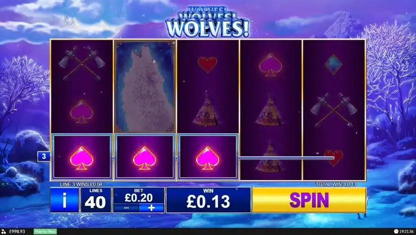 Wolves! Wolves! Wolves! slot screenshot 2