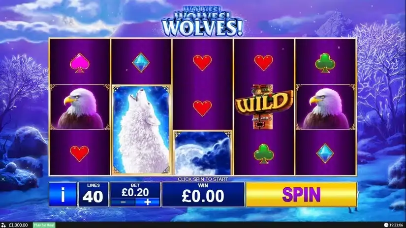 Wolves! Wolves! Wolves! slot screenshot 