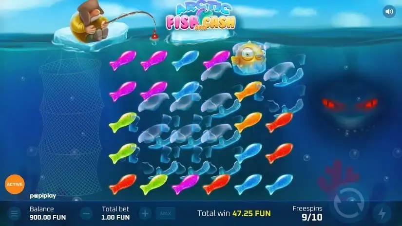 Arctic Fish and Cash slot screenshot 4