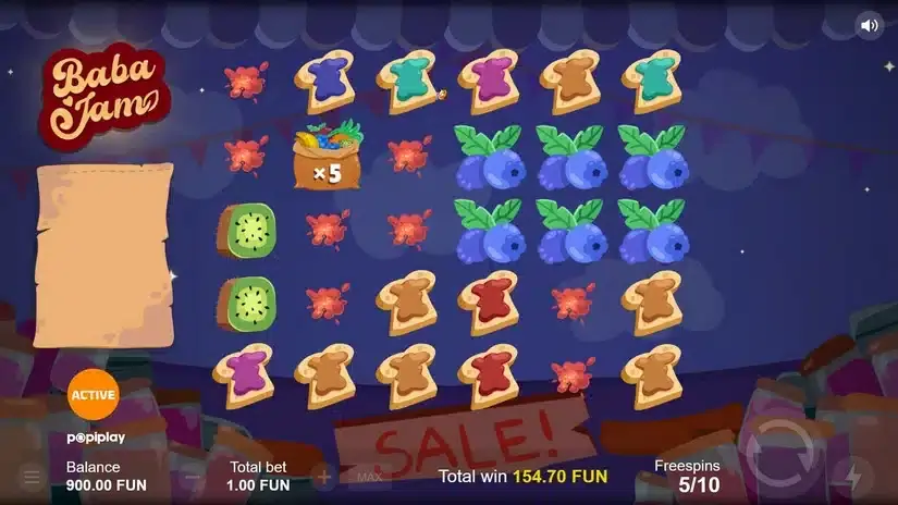 Baba Jam slot screenshot 5