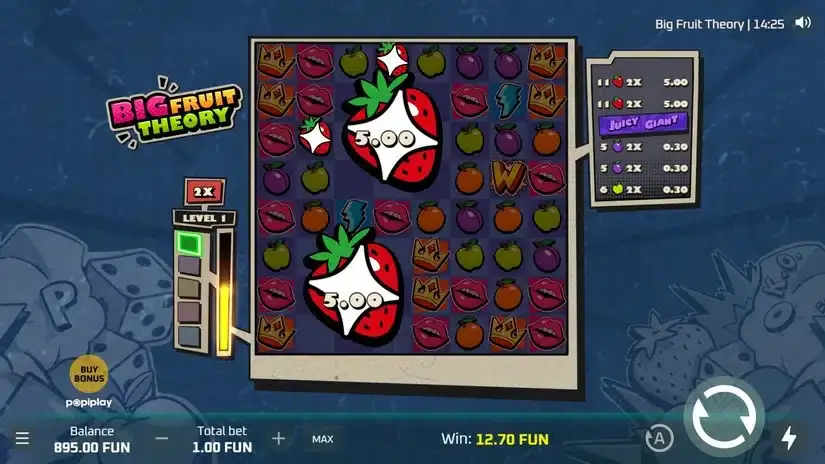 Big Fruit Theory slot screenshot 4