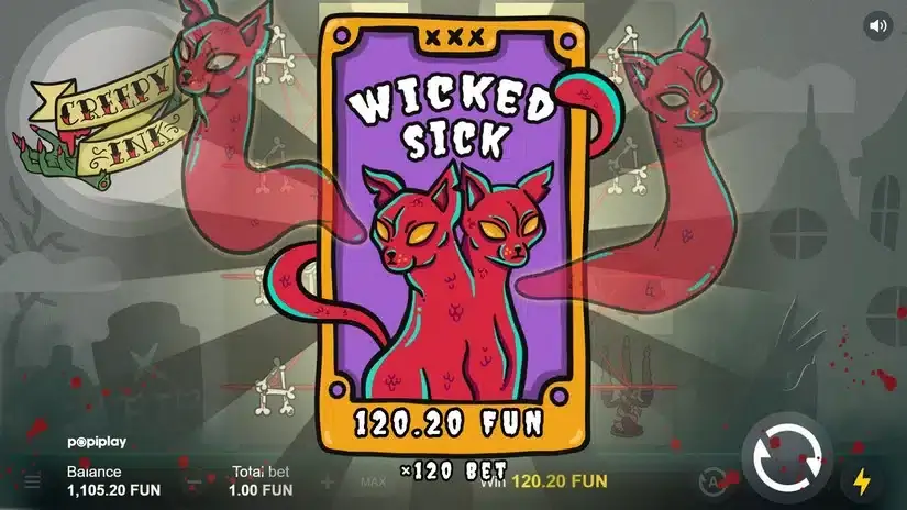 Creepy Ink slot screenshot 4