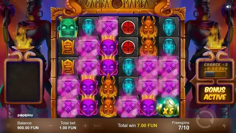 Gamba Mamba slot screenshot 3