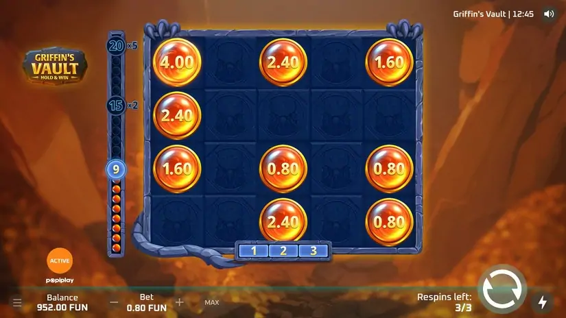 Griffin’s Vault slot screenshot 4