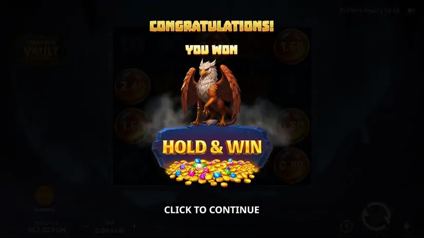 Griffin’s Vault slot screenshot 3