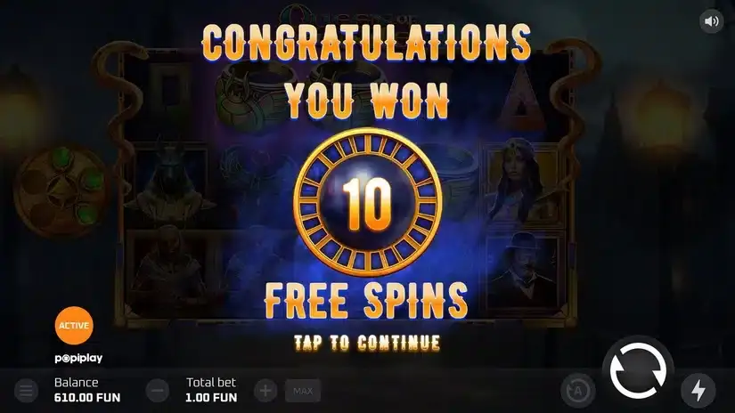 Queen of the Nile slot screenshot 3