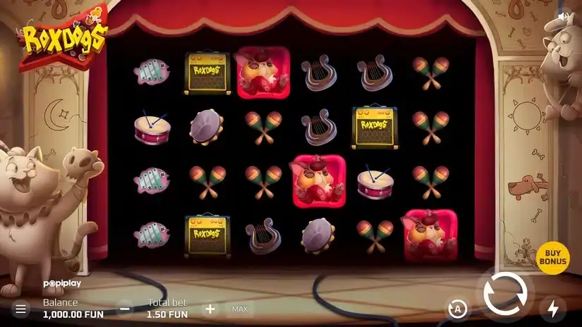 RoxDogs slot screenshot 1